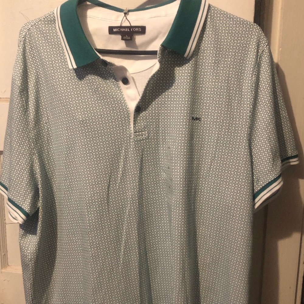 Michael kors large polo make white and green!